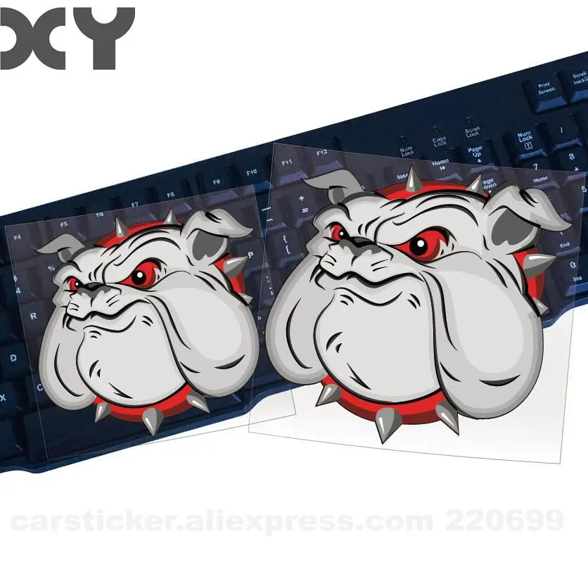 Bulldog Decal Truck Bumper Window Car Sticker Truck Vinyl Decalsin Car Stickers from