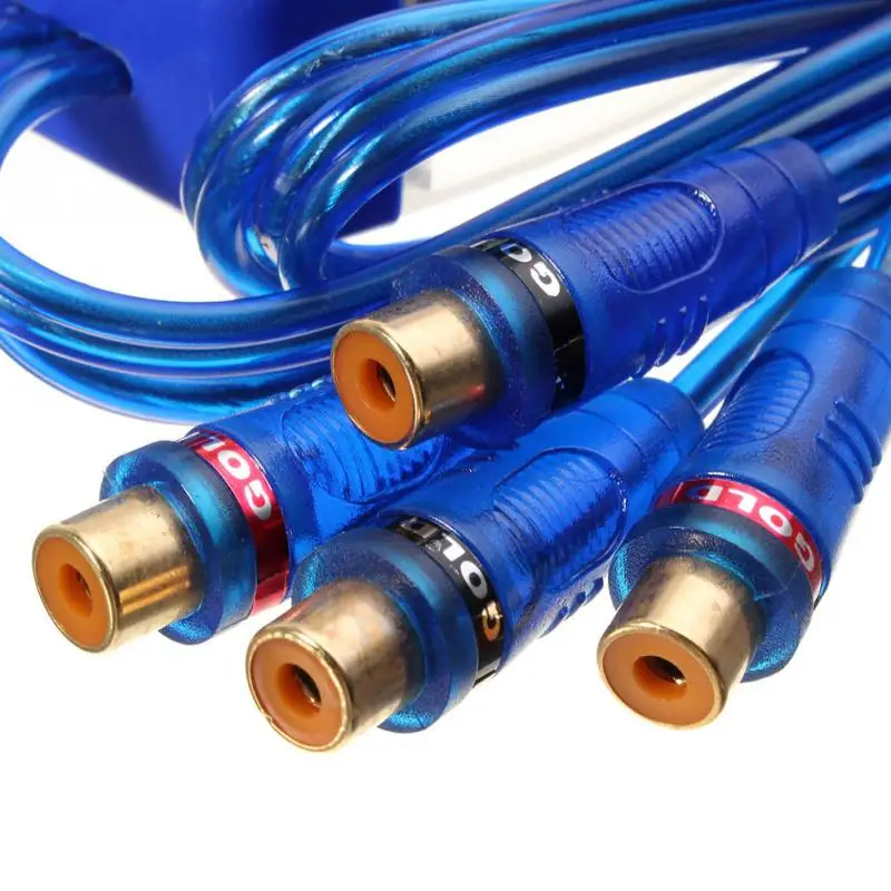 

4 Channel Rca Ground Loop Isolator Line Sound Eliminator Remove Noise Filter Line Noise Eliminator
