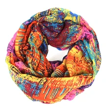 plaid infinity scarf women british style bandana Graffiti hijab brand bandanas tartan foulard stripe scarves bufandas