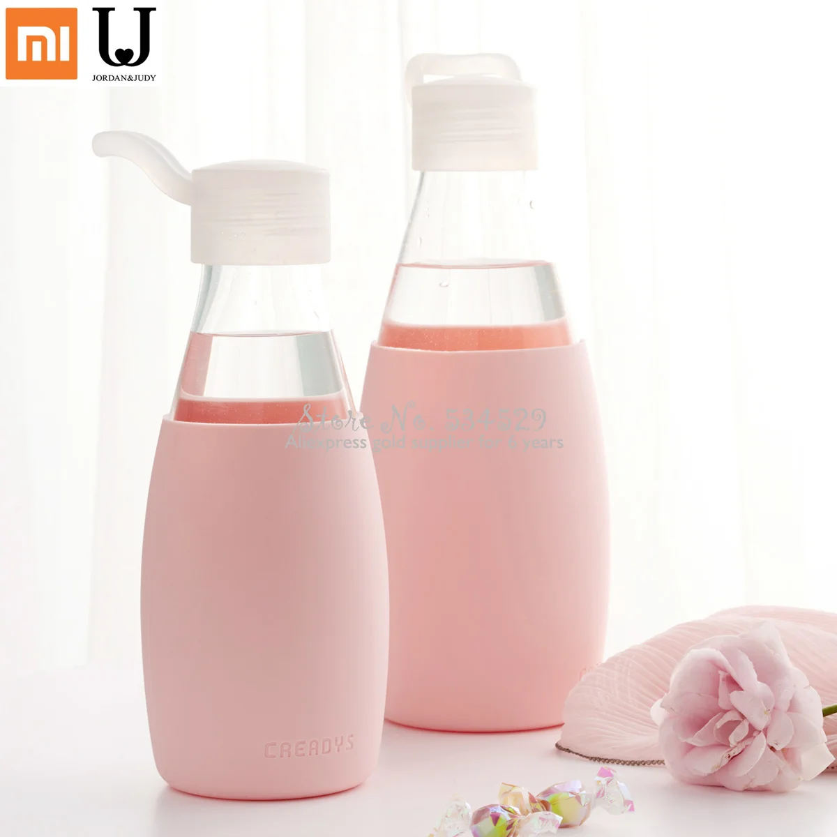 

smart home xiaomi New Fashion High Capacity Bowling Water Bottle with Protective Silicon Case Tour and Food Grade PP Cap