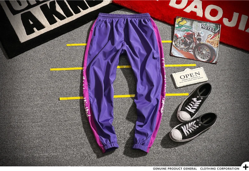 Harem Cargo Pants Men Streetwear Hip Hop Japan Style Trousers Male Khaki Loose Straight Pants  (19)