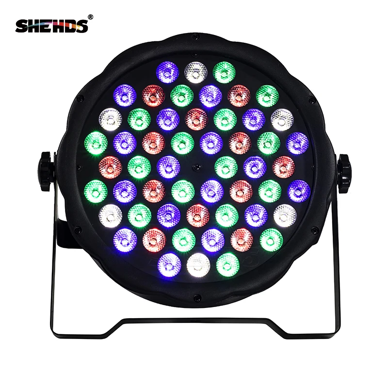 

2PCS LED Par 54X3W RGB DMX Stage Lights Business Lights LED Wash Light RGB Color Mixing 54X3W