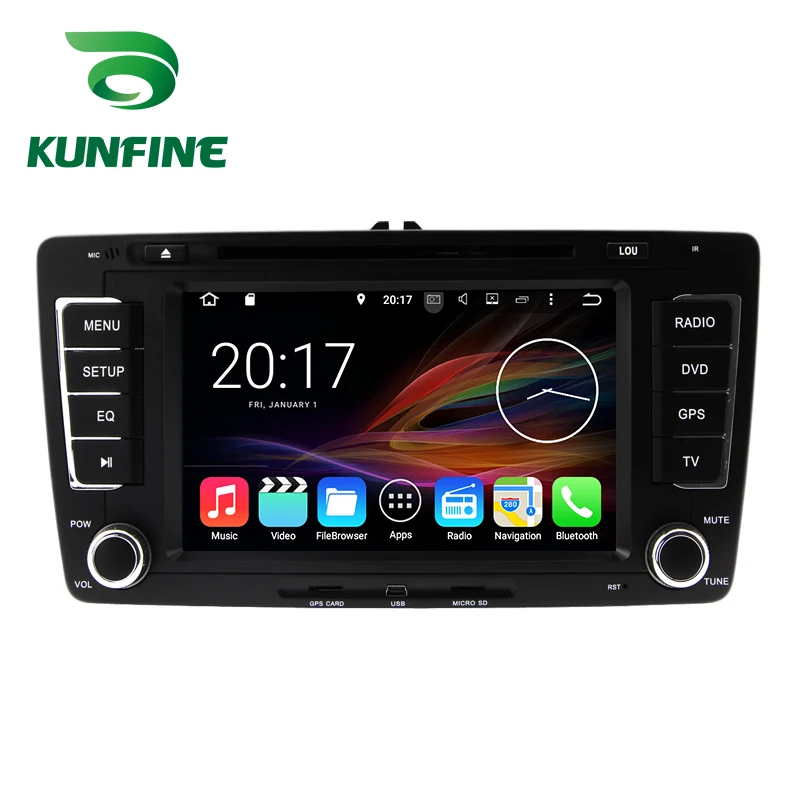 Android Car DVD GPS Navigation Multimedia Player Car Stereo For Skoda Octavia 2013 Radio Headunit  (1)