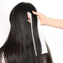 100 шт./упак. профессиональный салон волос бумага для окрашивания волос перерабатываемый окрашивания Цвет Выделите Бумага