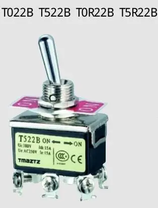 

Electrical appliances toggle switch t022b t522b tor22b t5r22b