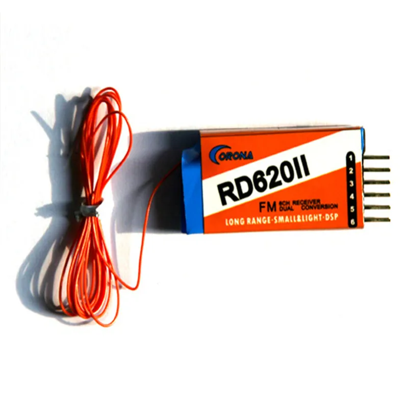 

Corona RC Model RD620II Channel 6ch 40MHz R/C Hobby Dual Conversion Receiver
