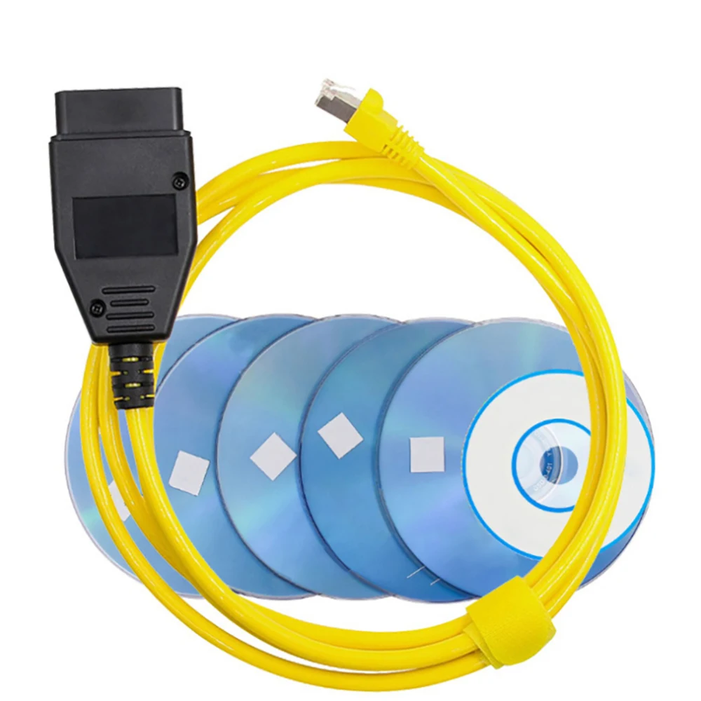 Диагностический кабель для BMW ENET Ethernet к OBD E-SYS ICOM кодирование F-serie ESYS кабель для передачи данных для BMW ENET Ethernet