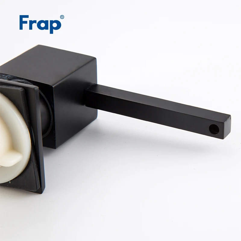 Beste FRAP Zeepdispenser Zwart Rvs Badrandcombinaties Keuken Zeep Dispensers Vierkante Teller top Dispenser Y35030