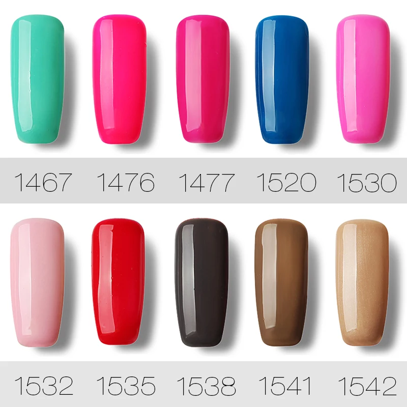 ROSALIND (4PCS/Lot) 7 ML 60 Colors to choose Nail Gel Polish Long-Lasting Soak Off Art Gel Nail Polishes Lacquer Gel Set & Kits