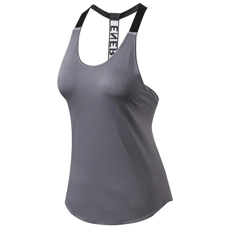 JINXIUSHIRT Женская спортивная майка быстросохнущая без рукавов|Беговые жилеты| |