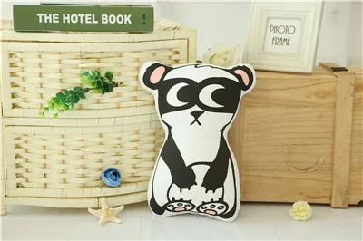 Soft Baby Sleep Comfort Appease Dolls Cute Cartoon Brown Bear Panda Robot  Cloth Toys Kids Friends Pillow Cushion Gift  (6)