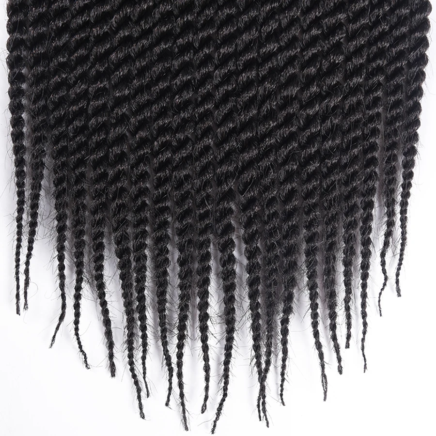 Рафинированные волосы 12, 14, 16, 18, 22 дюйма, 22 корня, вязанные крючком косички, Сенегальский твист, чистый/Омбре цвет, вязанная косичка, плетение, наращивание волос