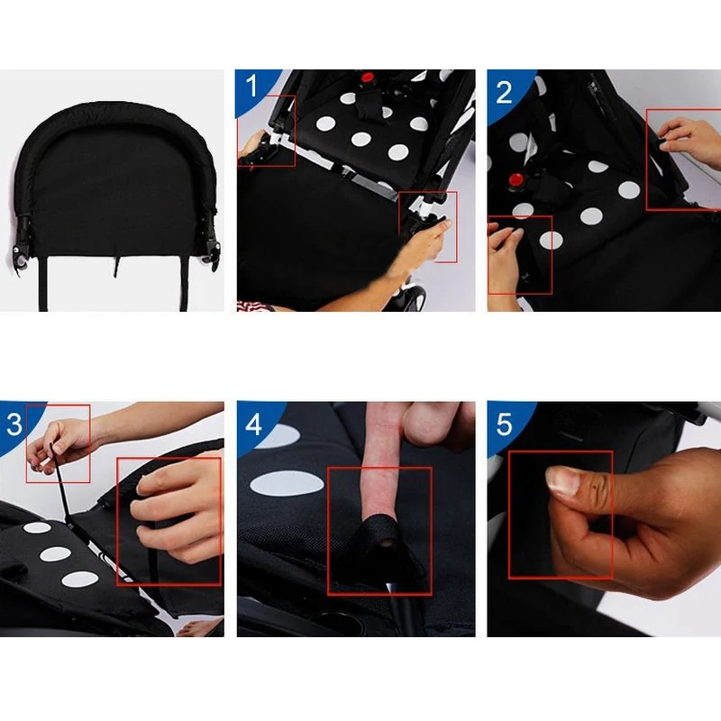 32cm Entire Foot Extension for Baby Stroller for Babyzen Yoyo Baby Throne Buggy Stroller Accessories Feet Rest Toddler Length