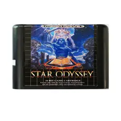 Звезда Odyssey 16 бит MD карточная игра для sega Mega Drive для sega Genesis