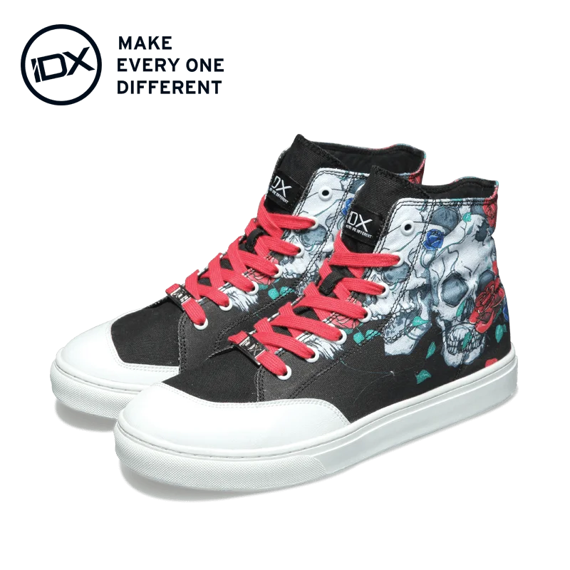 

IDX Red and black comfortable original graffiti shoes woman