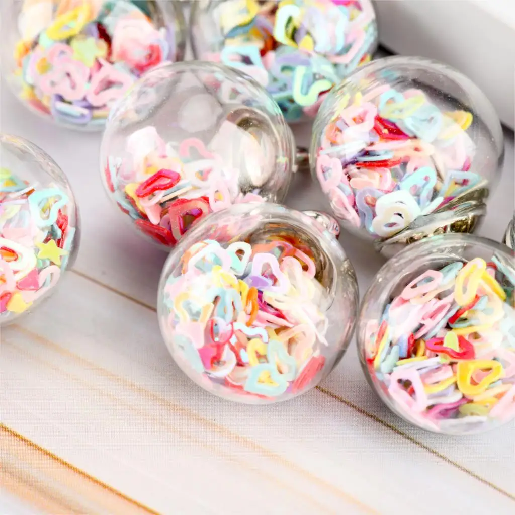 16 # сплав крючок полые DIY стеклянные бусины не хрустальные нить изготовление