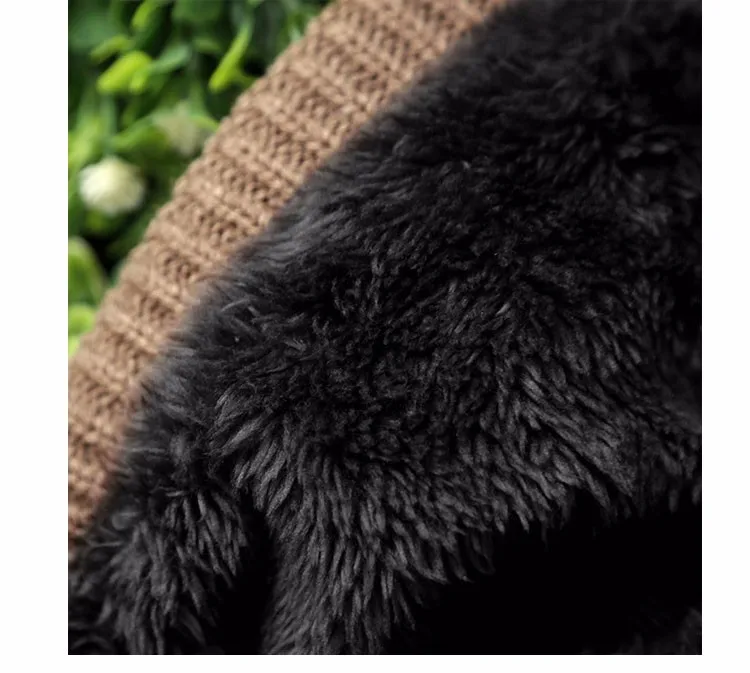 mens winter knit skullies beanies for men stocking hat beanies for men (1)