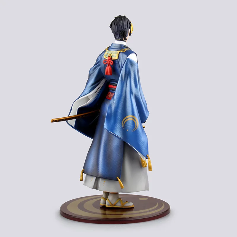 23 см Mikazuki Munechika Аниме фигурки игры Touken Ranbu онлайн ПВХ Модель 1/8 масштаб коллекционные Дети прекрасный подарок игрушка кукла