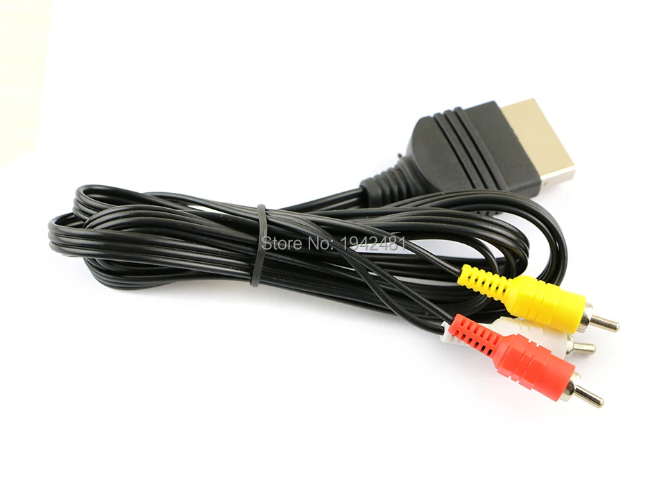  OCGAME 1.8 m HD TV Via Cavo AV RCA Cavo Audio Video Cavo Adattatore Per XBOX Sistema