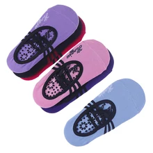 Профессиональная женская анти полосатая повязка спортивные носки для йоги женские вентиляционные Пилатес детские колготки танцевальные носки тапочки