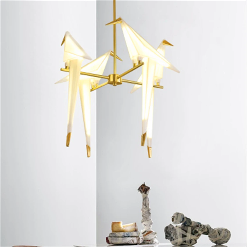 

Postmodern Bird LED Pendant Light Lighting LOFT Bar Cafe Personality Decor LED Pendant Lamp Bird Hanging Lamp Kitchen Fixtures