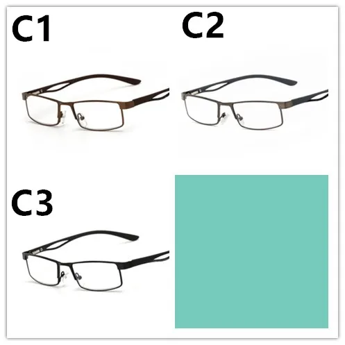 HINDFIELD сплав Квадратные очки для чтения для женщин и мужчин линзы по рецепту+ 100,+ 200,+ 300,+ 400 CJ140