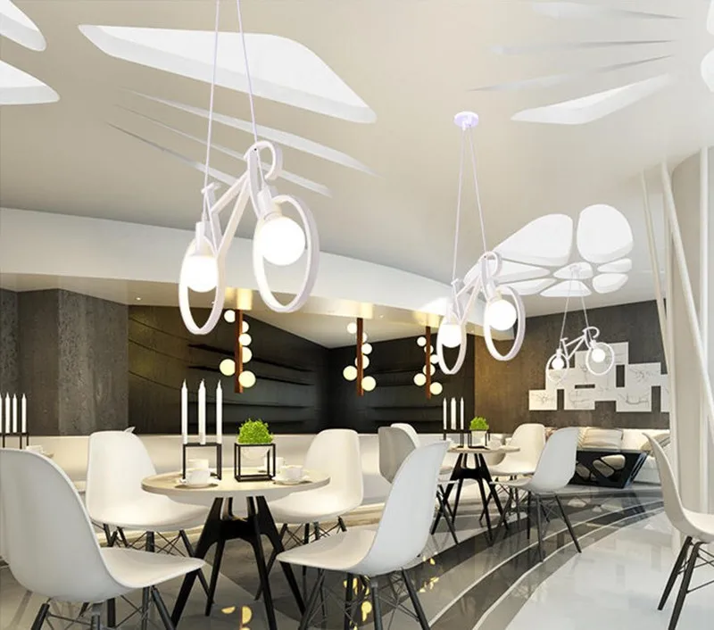 Bicycle Shape Pendant Lamp 11