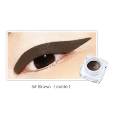 Волшебная смазка-доказательство Водостойкая Подводка для глаз гель подводка для глаз крем макияж Быстросохнущий фиолетовый устойчивая косметика палочки от 12 цветов