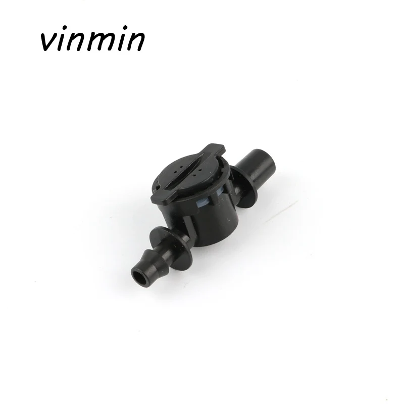 

6 Pcs 7.5Mm Flat To 4/7Mm Hose Connector Antidrip Fittings Quick Connector For Greenhouse Garden Micro Drip Irrigation Fitting