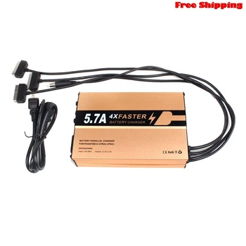 

2018 4 in 1 Remote Controller Battery Charger Fast Charging For DJI Phantom 4 4PRO/4PRO+ High Quality Dropshipping Free Shipping