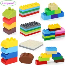 Happywill Retail Bulk Big Building Blocks Accessory 2 2 2 4 2 8 4 8 8