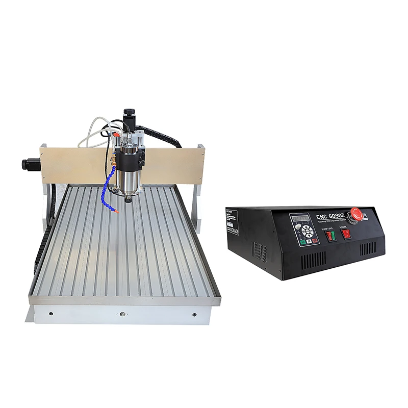 CNC 6090 3 axis with chiller 2