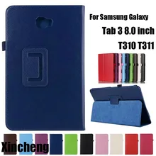 Откидной Чехол-подставка для samsung Galaxy Tab 3 8,0 T310 T311 кожаный чехол для планшета s для samsung Galaxy Tab3 SM-T310 8 защитный чехол