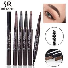 Профессиональный макияж, карандаш для бровей, водостойкая косметика, инструменты для макияжа глаз, длинный, длится, для бровей, усилитель, карандаш, Корейская татуировка