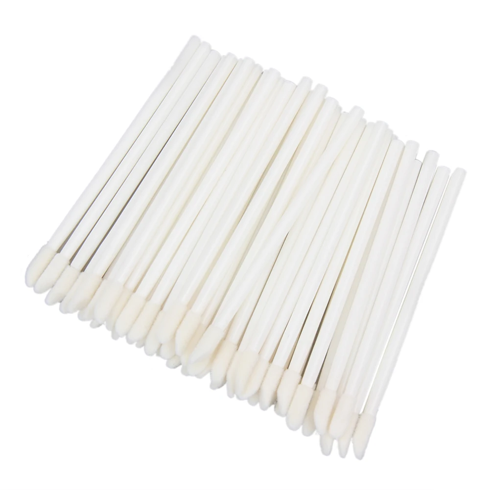 100 шт./компл. одноразовая косметическая кисть для губной помады блеск губ палочки