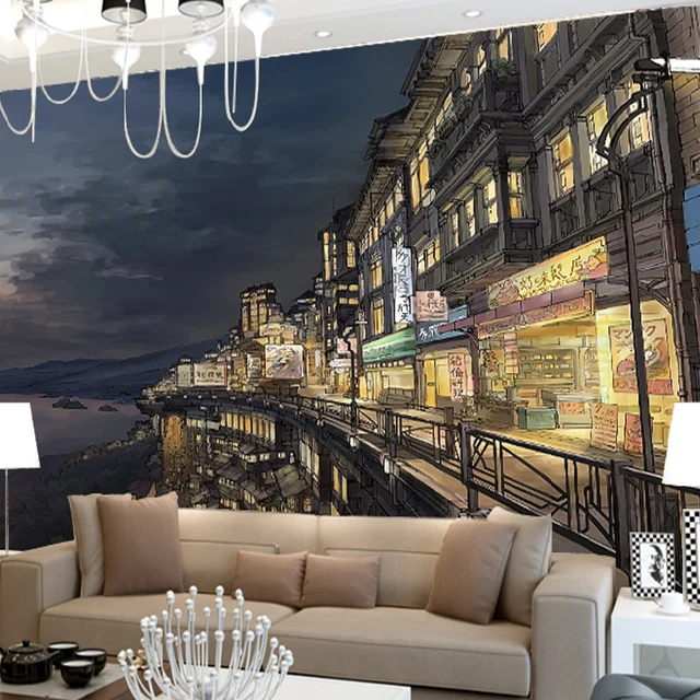 architecture sketch wallpaper. custom photo wallpaper urban landscape architecture sketch comic tv background children room mural