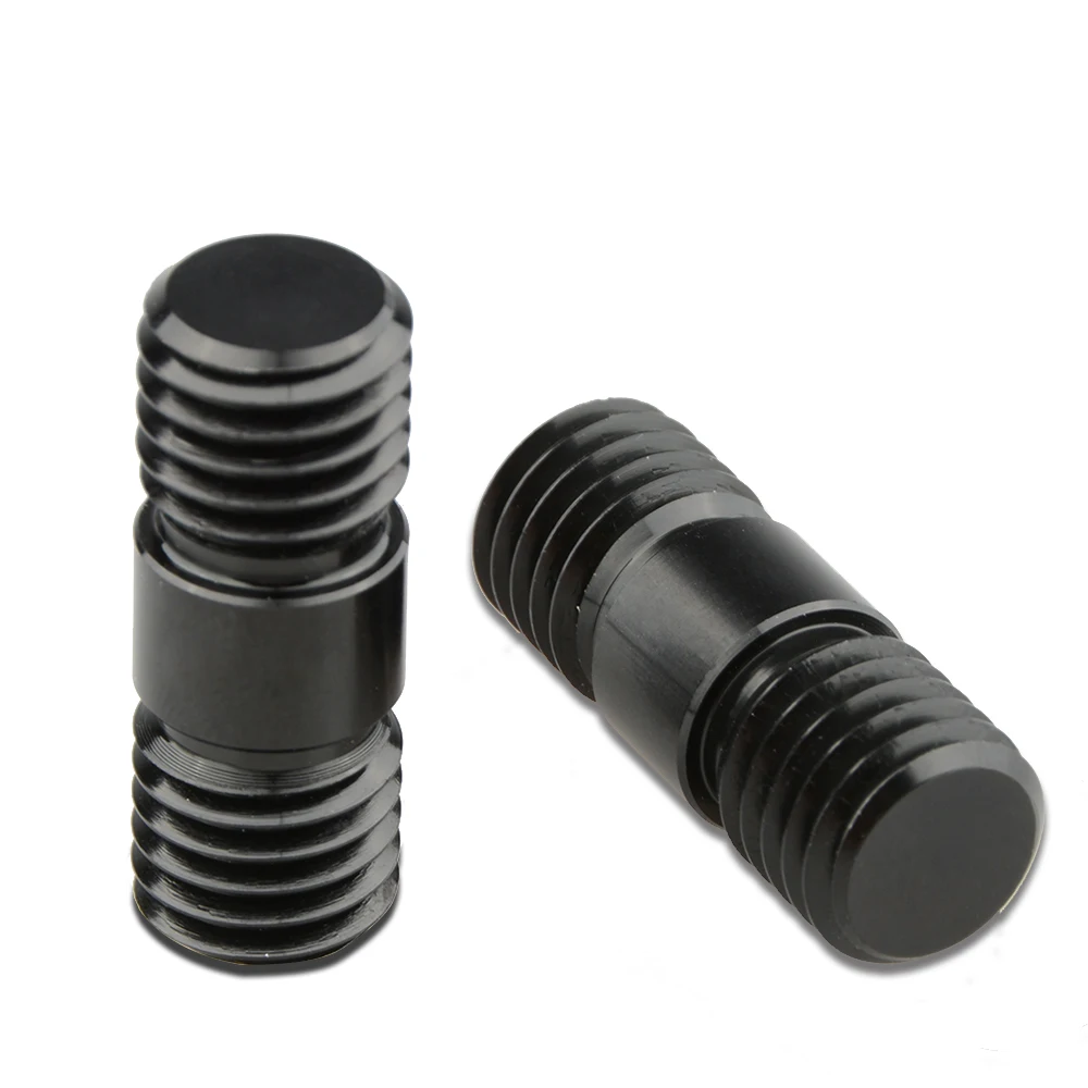 CAMVATE M12 Thread Rod Extension Connector (Black) for 15mm Rail