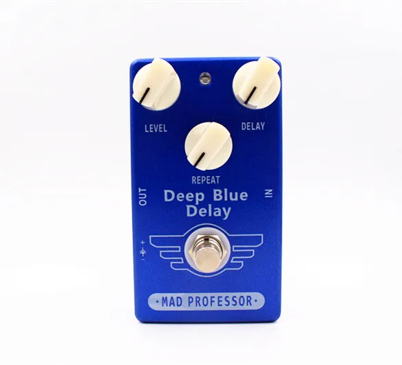 

Free Shippiping-High Quality Deep Blue Delay Electric Guitar Pedal Effect Delay With True Bypass