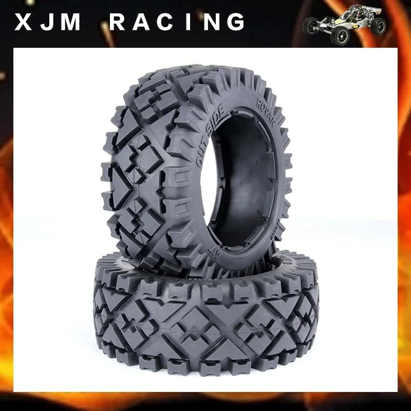 

Front All Terrain Tire X2pcs for HPI Baja 5B, SS, 2.0 Tuning Flux Carbon Fighter Or