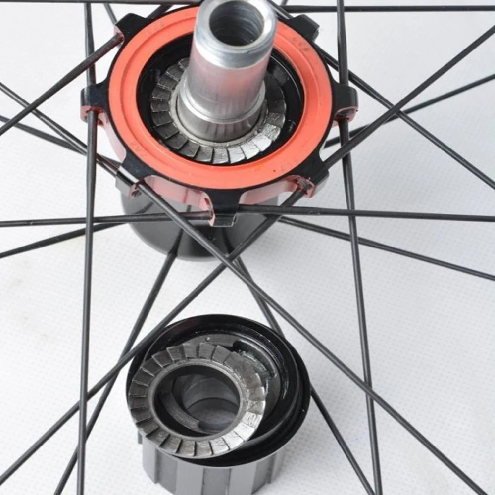 ECC N84 12 K Углеродные колеса прямые тяги низкое сопротивление колесо для дорожного байка 40 мм диски из углеродного сплава 700C велосипедные колеса