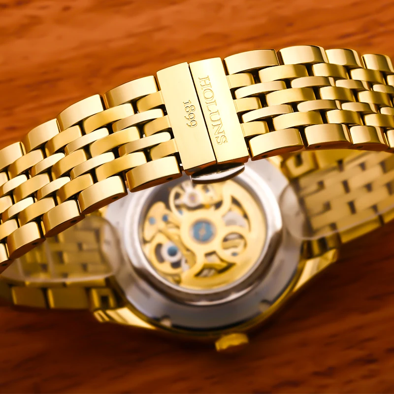 Мужские наручные часы скелетоны Relojes Hombre 2019 автоматические Роскошные мужские в