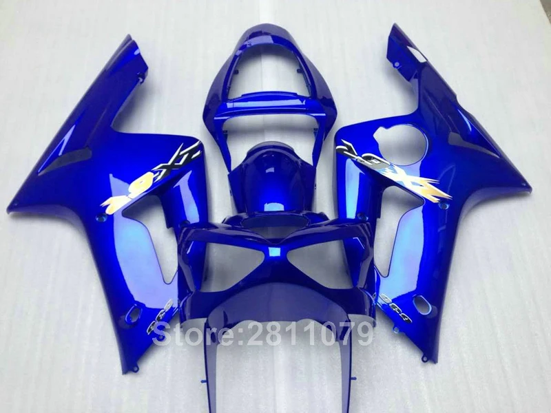 Комплект обтекателей для кузова инъекций Kawasaki Ninja ZX6R 03 04 синий комплект 2003 2004 RY48 |
