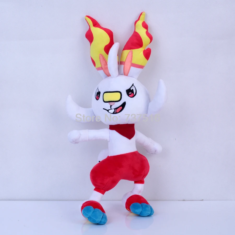 Baru Tiba Anime Lucu Super Evolusi Scorbunny Kelinci Monyet Nakal