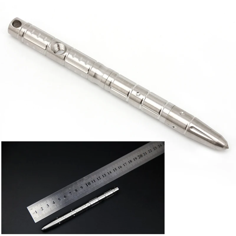 

EDC Outdoor Tactical Deformable Self-defense Pen Survival Tool Stainless Steel