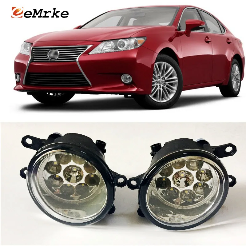 EEMRKE для Lexus ES ES300h ES350 2013 2014 2015 авто Стайлинг SMD 9 штук светодиодные галогенные