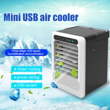Мини-охладитель воздуха usb зарядка бесшумный увлажнитель энергосберегающий вентилятор кондиционера YU-Home