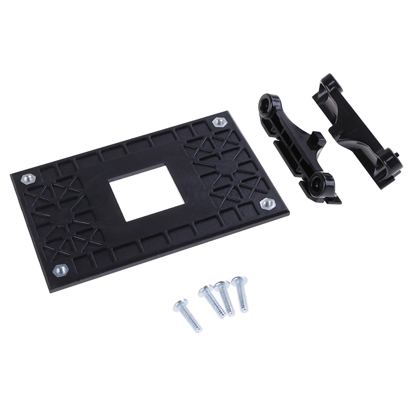 Plastic Mainboard CPU Radiator Heatsink Black Cooling Fan Base Holder Mainboard Stand Bracket