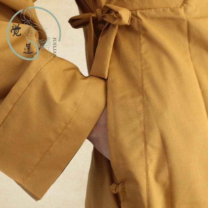 Buddhist monk robes buddhist clothing shaolin monk robes new chinese shaolin clothing uniform AA007