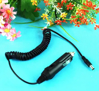 

Black New Car Auto Vehicle Charger 5.5 X 2.1mm DC 12VPower Adapter Cord