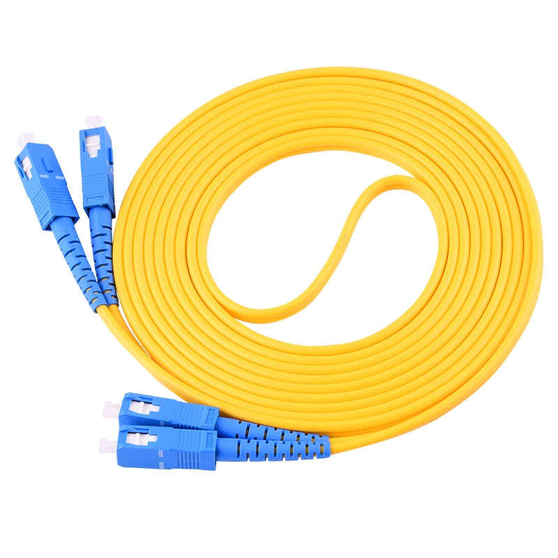 

10pcs Fiber Optic Patch Cable SC/UPC-SC/UPC Singlemode Duplex Fiber 3.0mm PVC 3Meters Fiber optical jumper sc-sc